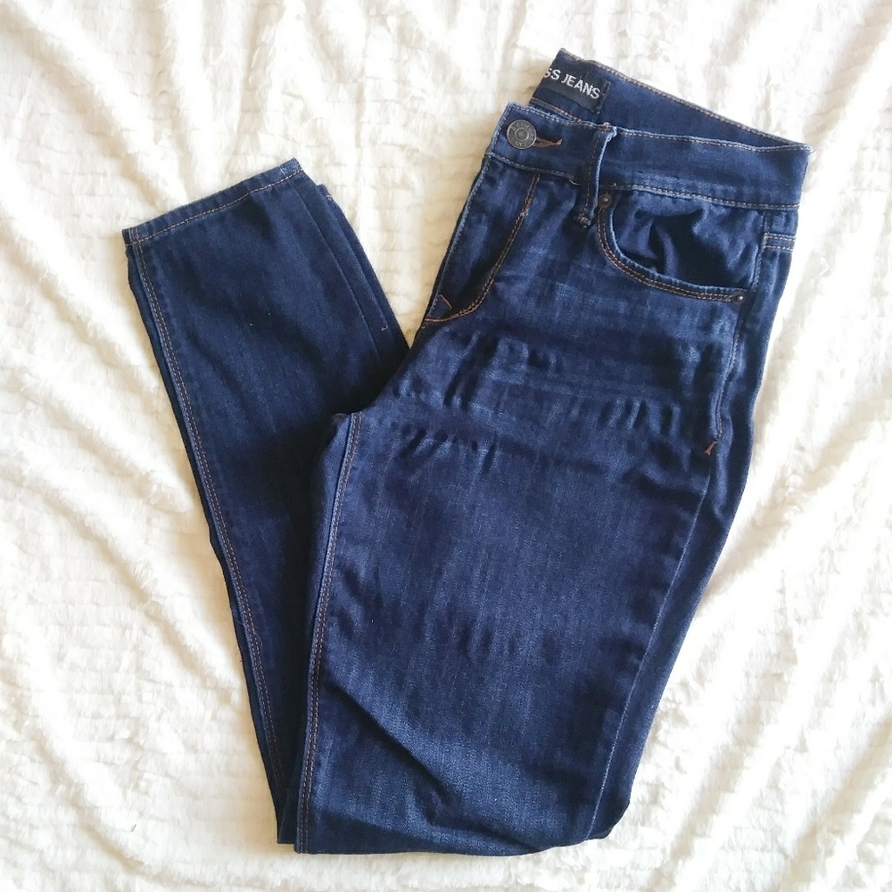 {Express} Mid Rise Jean Legging